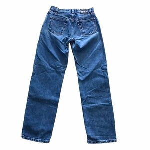 1990s LEVIS Silver Tab Distressed Vintage Denim // Size 31”